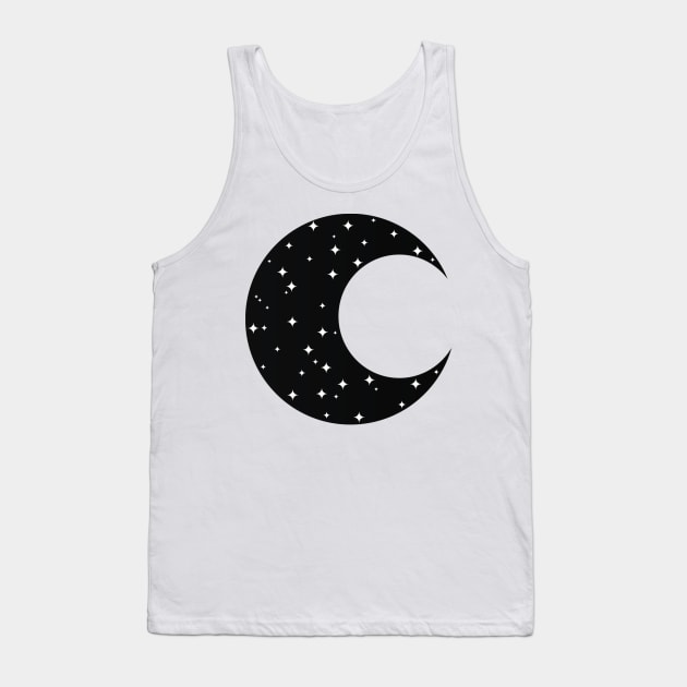 MOON WITH STARS Tank Top by RENAN1989